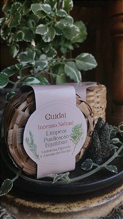 Incenso Natural Limpeza e Purificação