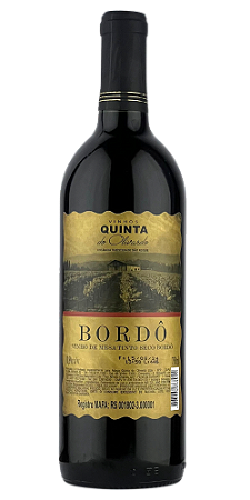 Vinho Tinto Seco Bordô