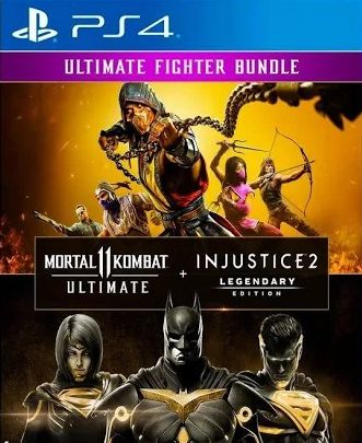 Mortal Kombat 11 Ultimate + Injustice 2 Edição Lendária Ps4 e Ps5