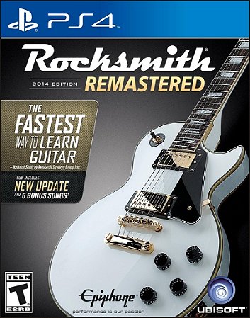Rocksmith 2014 Edition Remastered Ps4 e Ps5 Mídia Digital Psn