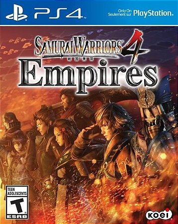 Samurai Warriors 4 Empires Ps4 e Ps5 Psn Mídia Digital
