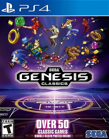 Sega Genesis Classics Ps4 Mídia Digital Psn