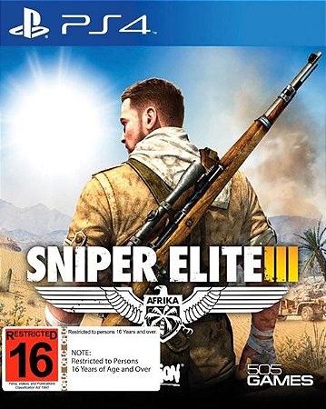 Sniper Elite 3 Ps4 e Ps5 Mídia Digital Psn