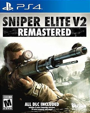 Sniper Elite V2 Remastered Ps4 e Ps5 Mídia Digital Psn
