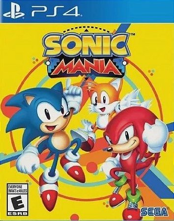 Sonic Mania Ps4 e Ps5 Mídia Digital Psn