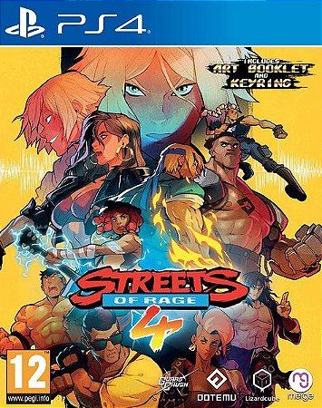 Streets Of Rage 4 Ps4 e Ps5 Mídia Digital Psn