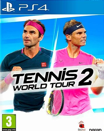 Tennis World Tour 2 Ps4 e Ps5 Mídia Digital Psn
