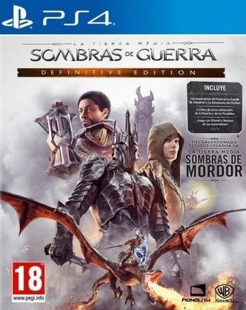 Terra-média Sombras da Guerra Edição Definitiva Ps4 e Ps5 Mídia Digital Psn