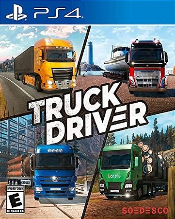 Truck Driver Ps4 e Ps5 Psn Mídia Digital