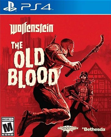 Wolfenstein The Old Blood Ps4 e Ps5 Mídia Digital Psn
