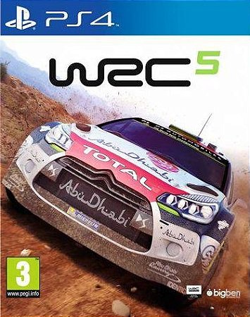 Wrc 5 FIA World Rally Championship Ps4 e Ps5 Mídia Digital Psn