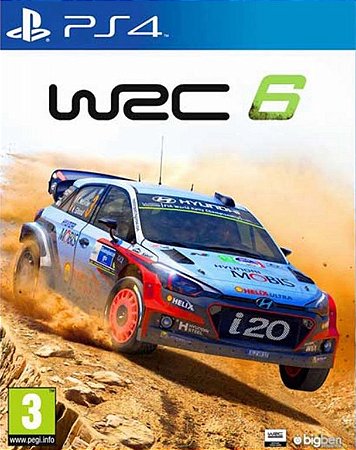 Wrc 6 FIA World Rally Championship Ps4 e Ps5 Mídia Digital Psn