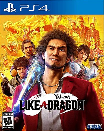 Yakuza Like a Dragon Ps4 e Ps5 Mídia Digital Psn
