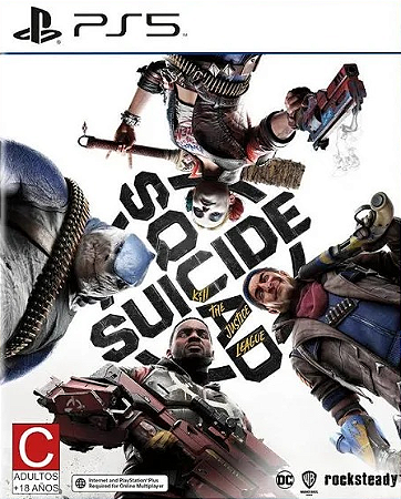 Esquadrão Suicida Mate a Liga da Justiça Ps5 Psn Mídia Digital