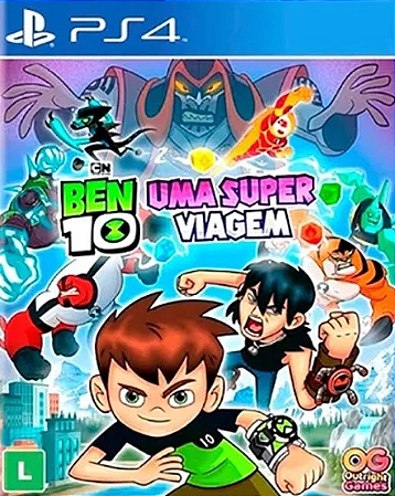Ben 10 Uma super viagem Ps4 e Ps5 Mídia Digital Psn