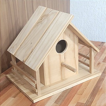 Casa de Passarinho com Varanda