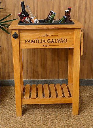 Gravação a Laser Mesa Cooler