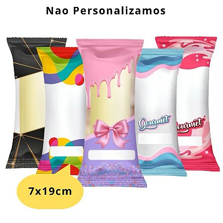 Embalagem Higiênica Geladinho Gourmet 7x19 Sacole Chup Chup Dindin Gourmet