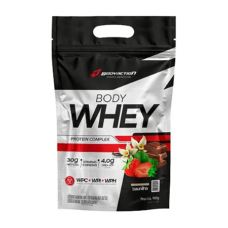 Body Whey Prime Refil 900 gramas Baunilha