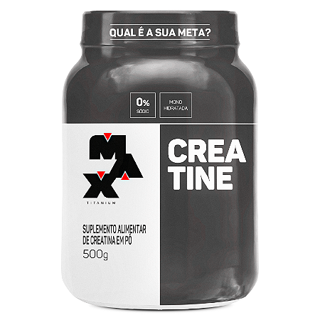 Creatina 500g MAX TITANIUM