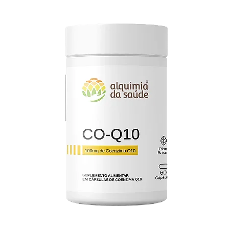 Co-Q10 100mg - 60 Cápsulas Vegetais