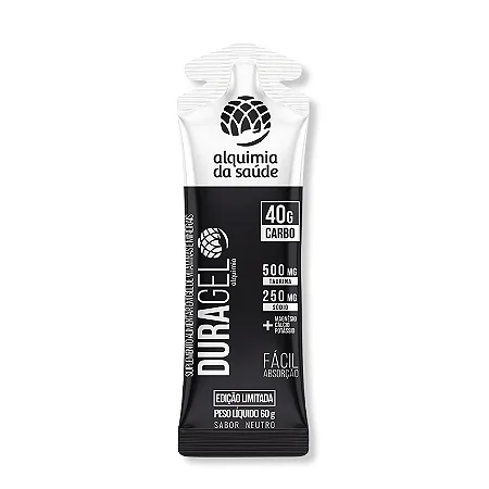 Duragel Neutro – Gel de Carboidrato 40g (Box com 15 Sachês)