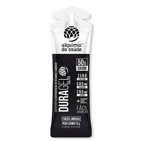 Duragel Neutro – Gel de Carboidrato 50g (Box com 15 Sachês)