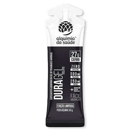 Duragel Neutro - Gel de Carboidrato 27g (Box com 15 Sachês)