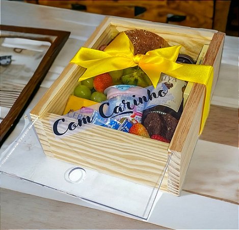 Cesta Café da Manhã Diet Sem açúcar Individual Simples PP