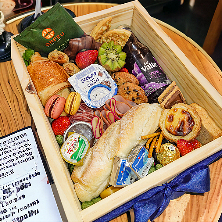 Box Café da Manhã Completo com visor Premium G