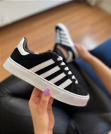 Tenis Feminino Basico Calçado com Cadarço Casual Feminina Super Leve Produto de Camurça para o Dia a Dia