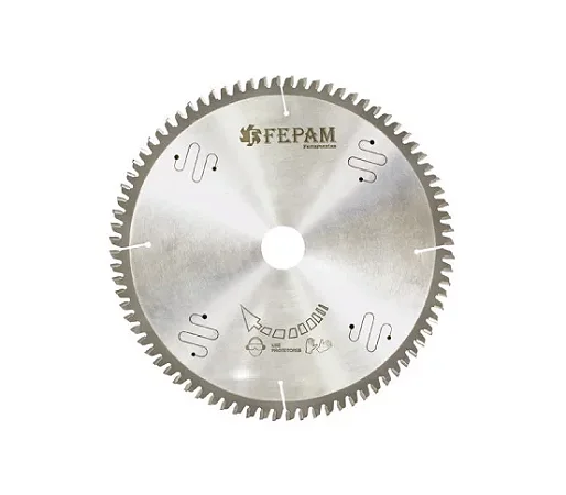 SERRA CIRCULAR PROFISSIONAL FEPAM Ø 250 X 80Z 3,0/2,5 D30 (ALUMINIO)