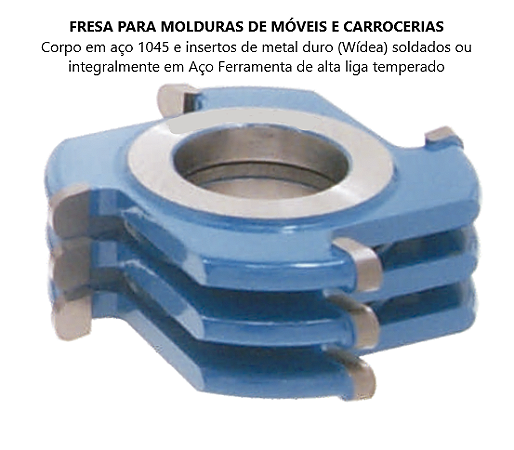 Fresa para Molduras de Móveis