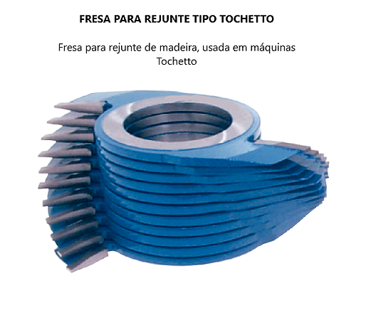 Fresa para Rejunte Tipo Tochetto