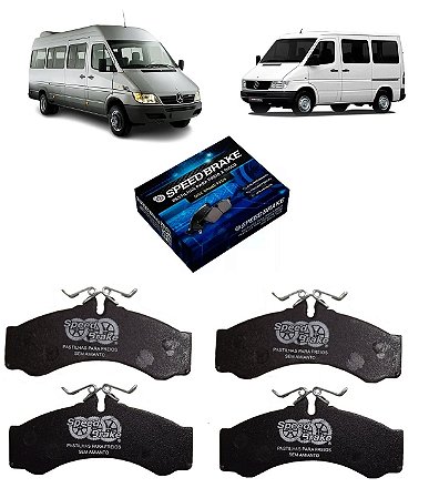 Pastilha Freio  Dianteira e Traseira Mb Sprinter 312 313 412 413 Sna710 Rcpt04450 Speed Brake