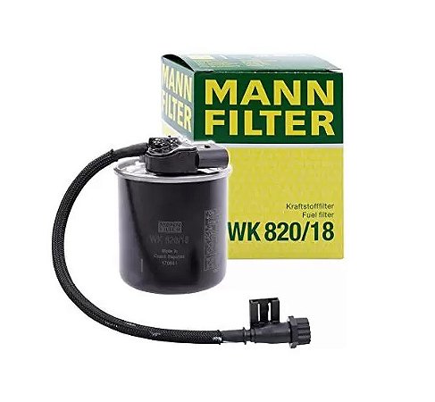 Wk820/18 Filtro Combustivel Mb Sprinter Om651 415 515 Cdi 2.2 12/19 Mann