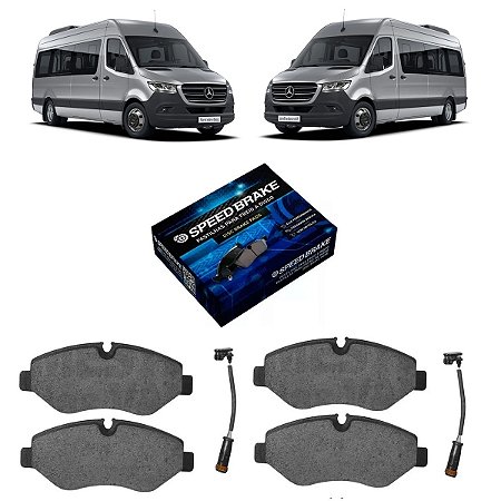 SNA740 Pastilha Freio Traseira Mb Sprinter Om651 516 517 519 20/25 Speed Brake