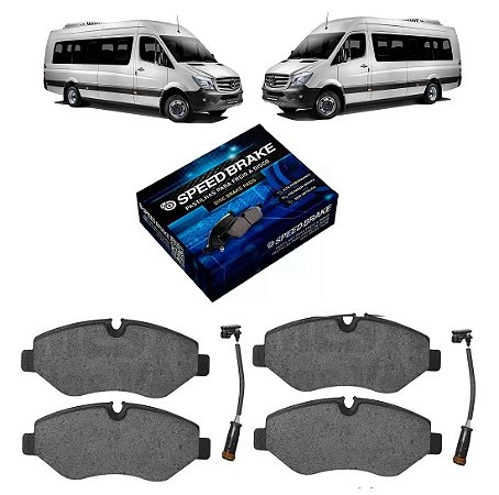 SNA725 Pastilha Freio Traseira Mb Sprinter Om651 515 12/19 Speed Brake