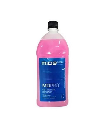 Mdad001 Aditivo Radiador Rosa Concentrado 1L Mide Parts