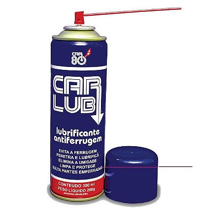 Desengripante Anti Ferrugem Sprey 300ml Car80 Carlub
