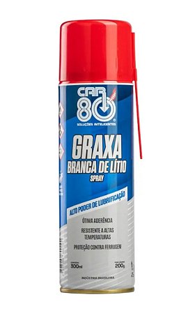 6990032 Graxa Branca Lítio Spray Multiuso 300ml Car80