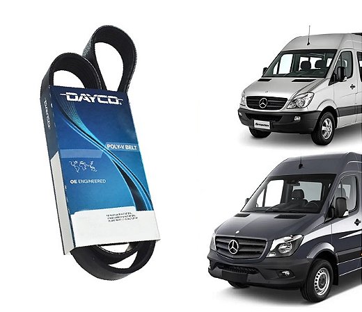 6Pk1125e Correia Ar Condicionado Traseiro Mb Sprinter 415 515 Om651 12/19 Dayco