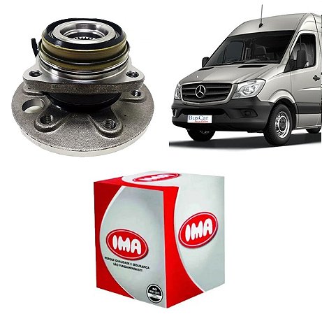 Cubo Roda Traseiro C/ Rolamento MB Sprinter 311 415 515 12/.. Al685 Ima