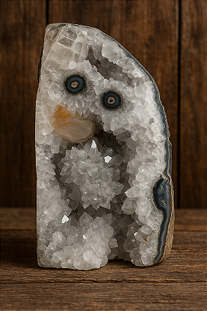 Drusa de Ametista Estalactite - Beleza Natural e Energia Positiva