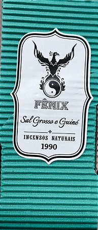 Incenso Fênix Sal Grosso e Guiné - 100% Natural com 9 Varetas