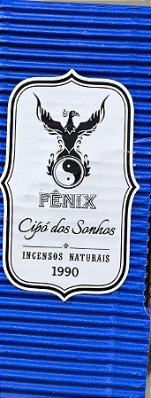 Incenso Fênix Cipó dos Sonhos - 100% Natural com 9 Varetas