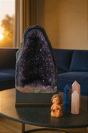 Capela de Ametista - Objeto Decorativo e Energizante