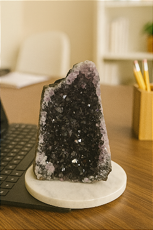 Mini Capela de Ametista - Cristal Natural Decorativo