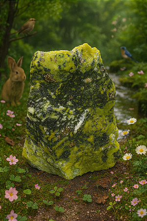 Serpentinita - Pedra Natural de Energização e Beleza