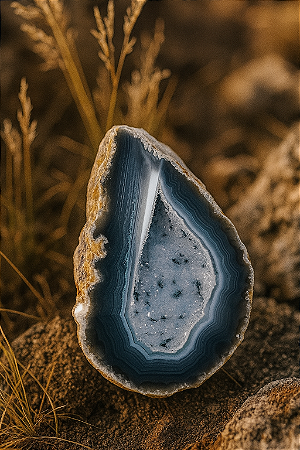 Geodo Àgata Natural: Beleza e Energia em Sua Casa